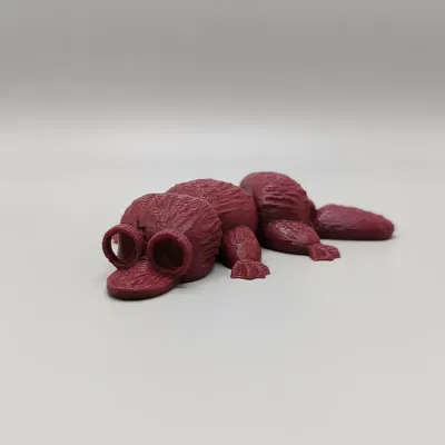 MINI ORNITORRINCO CON LENTES