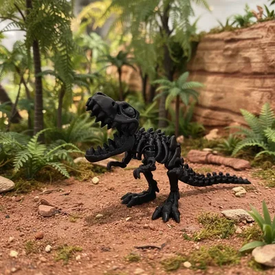 DINOSAURIO ESQUELETO TIRANOSAURIO REX ARTICULADO