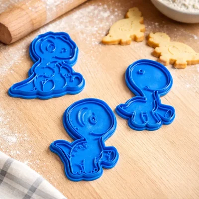 DINOSAURIOS BEBES CORTANTES Y MARCADORES PACK 3 PIEZAS
