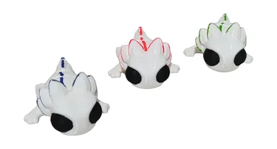 PACK MINI AXOLOTES ARTICULADOS x3u