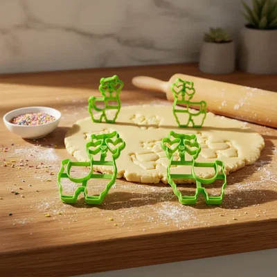 ALPACAS OJOS CORAZON CORTANTES 4 PIEZAS