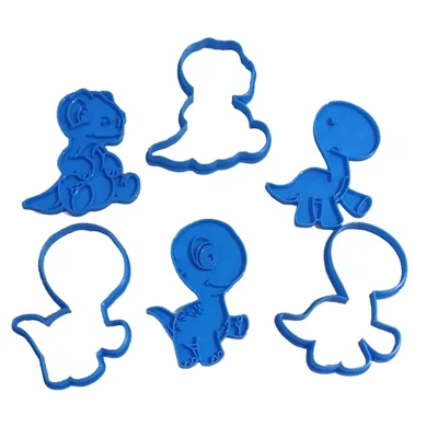 DINOSAURIOS BEBES CORTANTES Y MARCADORES PACK 3 PIEZAS