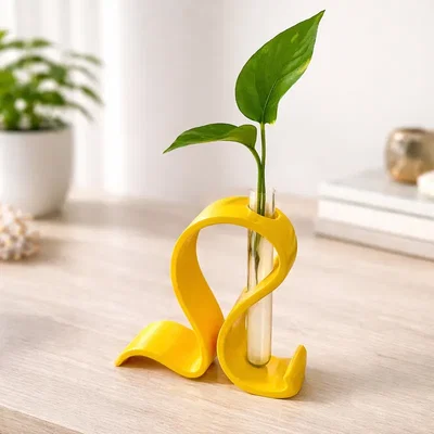 JARRON SIMIL OMEGA CON TUBO DE ENSAYO