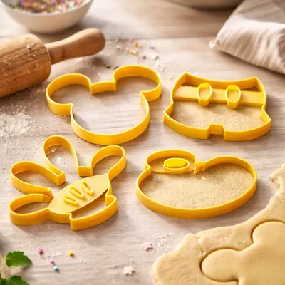 MICKEY MOUSE CORTANTES PACK 4 PIEZAS