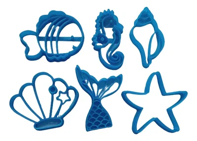 MAR CORTANTES PACK 6 PIEZAS