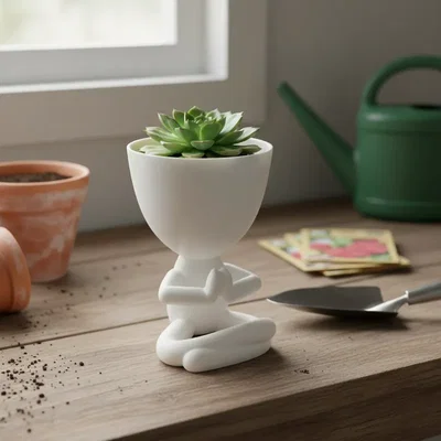 MACETA ROBERT YOGA REZANDO