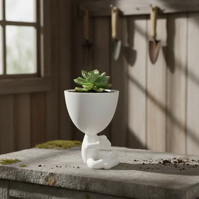 MACETA ROBERT YOGA REZANDO