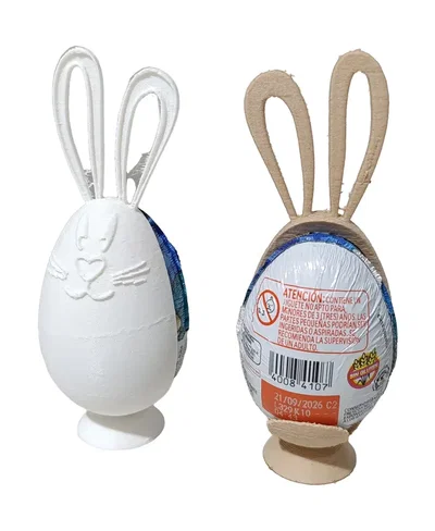 PORTA HUEVO KINDER CONEJO DE PASCUA