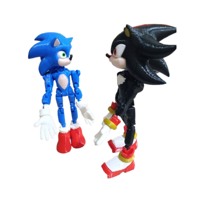 PACK SONIC SHADOW ARTICULADO + SONIC ARTICULADO 