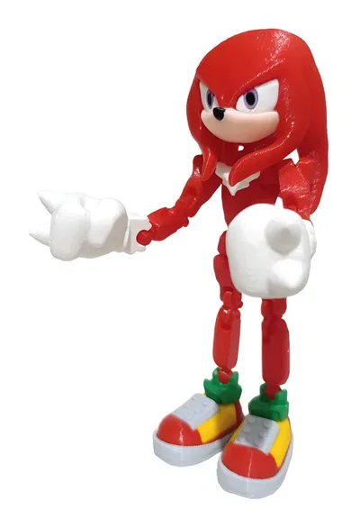 SONIC KNUCKLES ARTICULADO 