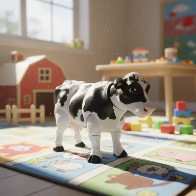 VACA LECHERA ARTICULADA