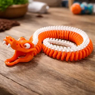 SERPIENTE DE HUESOS ARTICULADA