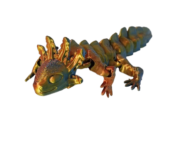 AXOLOTE ARTICULADO TRICOLOR