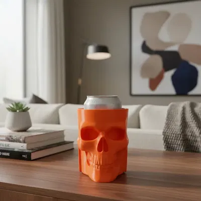 ENFRIADOR DE BOTELLAS WHISKY CALAVERA (10CM DIAMETRO BOCA)