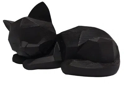 ESCULTURA GATITO DURMIENTO