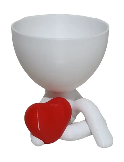 MACETA ROBERT CON CORAZON