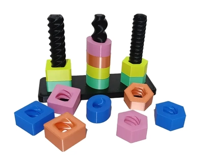 JUEGO DIDACTICO GIRATORIO DE HABILIDADES MOTRICES 3 POSTES