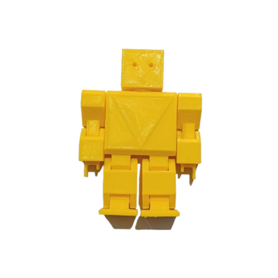ROBOT ARTICULADO IMPRESION 3D x 3u SIMIL MINECRAFT