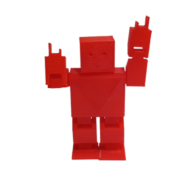 ROBOT ARTICULADO IMPRESION 3D x 3u SIMIL MINECRAFT