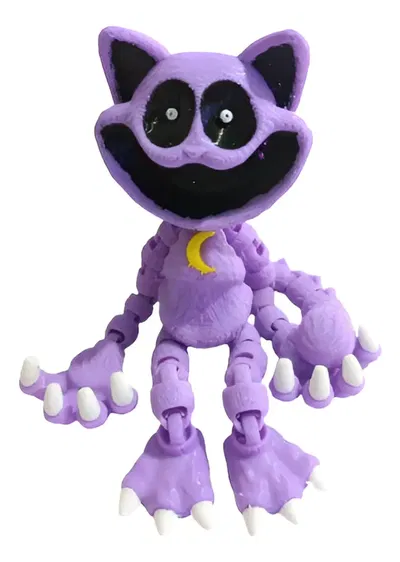 Catnap Monster Gato Monstruo Juguete Animal Impresion 3d