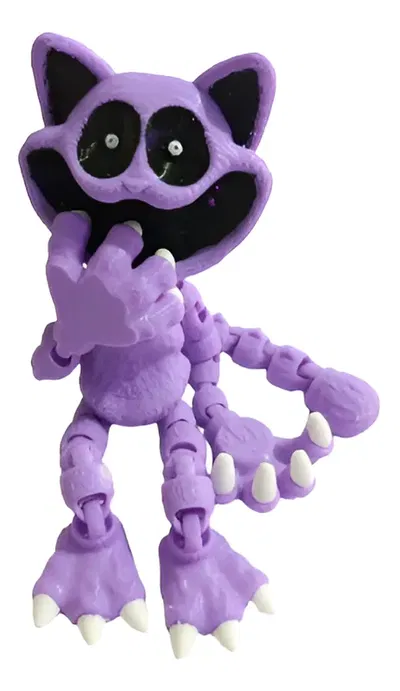 Catnap Monster Gato Monstruo Juguete Animal Impresion 3d