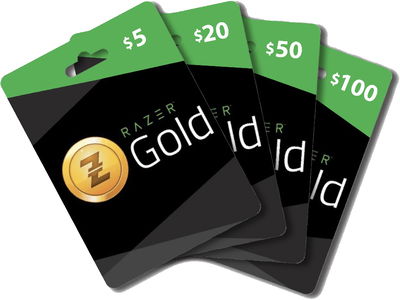 Tarjeta Razer Gold 5 USD - Gift Card