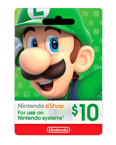 Tarjeta Nintendo Eshop $10 USD REGION USA - GIFT CARD