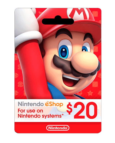 Tarjeta Nintendo Eshop $ 20 USD REGION USA - GIFT CARD