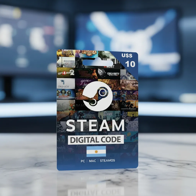 Tarjeta De Regalo - 10 Dólares - Cartera Steam Wallet Argentina