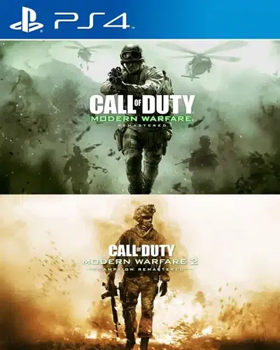 Combo Call of Duty Modern Warfare 1 + 2 Remastered para Ps4