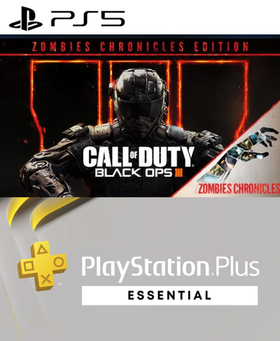 Call of Duty Black Ops 3 Edition Zombies Chronicles + Playstation Plus para Ps5