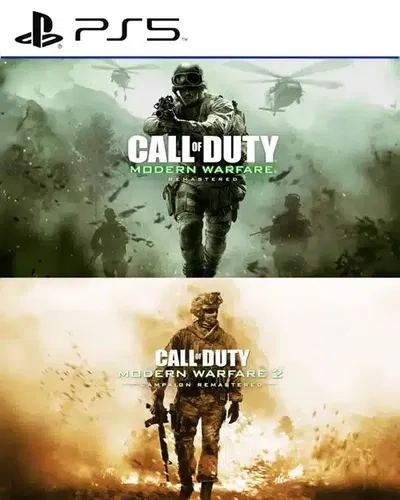 Combo Call of Duty Modern Warfare 1 + 2 Remastered para Ps5