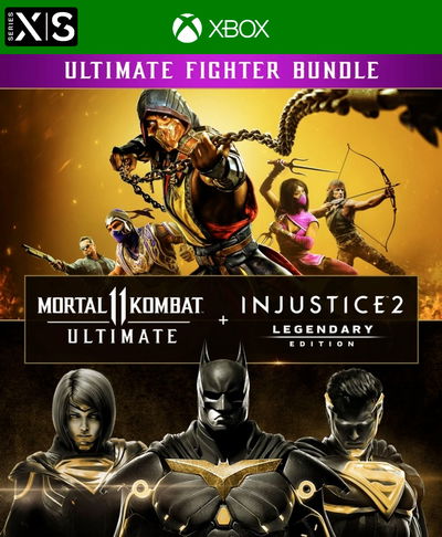 MORTAL KOMBAT 11 ULTIMATE EDITION + INJUSTICE 2 LEGENDARY EDITION PARA XBOX SERIES X/S