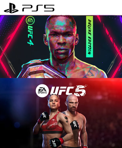 Combo Ufc 4 Deluxe Edition + Ufc 5 para Ps5