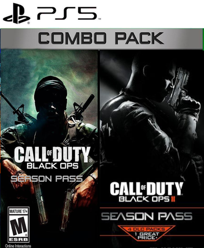 Call Of Duty Black Ops 1 + 2 + Season pass - Combo Pack Para Ps5