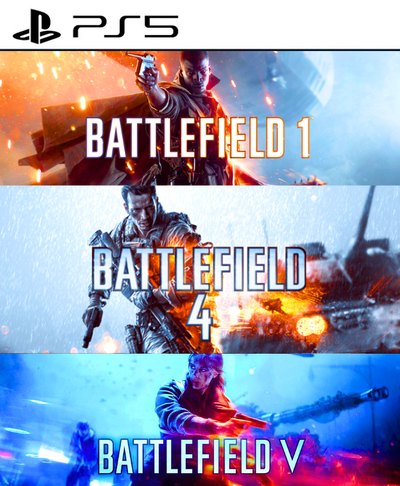 Combo: Battlefield Trilogia para Ps5