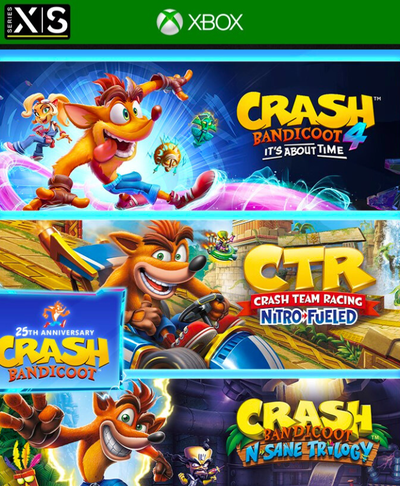 CRASH BANDICOOT CRASHIVERSARY BUNDLE PARA XBOX SERIES X-S
