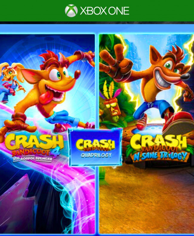 CRASH BANDICOOT QUADRILOGY BUNDLE PARA XBOX ONE