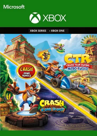 CRASH TRILOGY + CRASH TEAM RACING PARA XBOX ONE