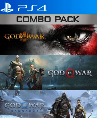 Combo God Of War Triple Para Ps4