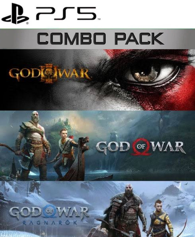 Combo God Of War Triple Para Ps5