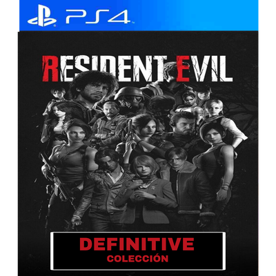 PACK DE 13 JUEGOS: RESIDENT EVIL DEFINTIVE EDITIÓN PARA PS4