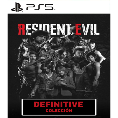 PACK DE 13 JUEGOS: RESIDENT EVIL DEFINTIVE EDITIÓN PARA PS5 
