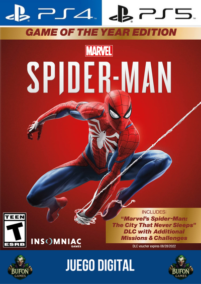 Marvel's Spider-Man: Game of the Year Edition