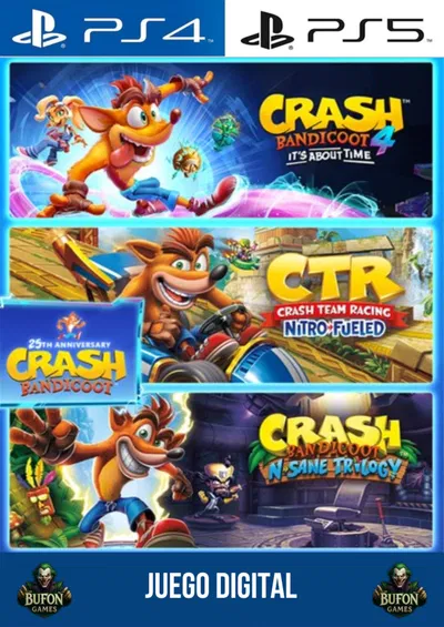 Crash Bandicoot - Quadrilogy Bundle
