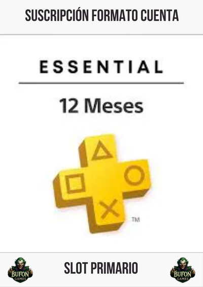 Playstation Plus Essential ARGENTINA (12 MESES)