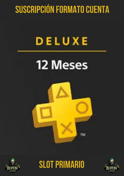 Playstation Plus Deluxe ARGENTINA (12 MESES)
