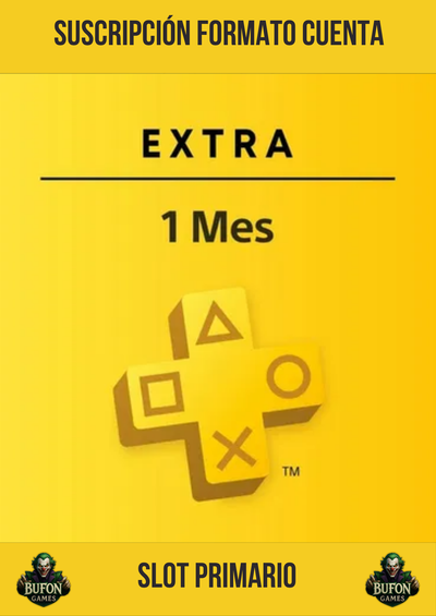 Playstation Plus Extra ARGENTINA (1 MES)