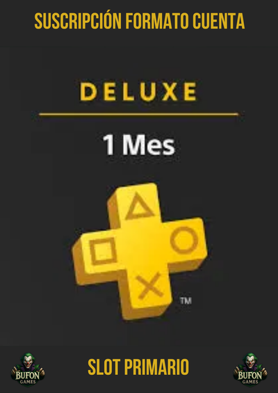 Playstation Plus Deluxe ARGENTINA (1 MES)
