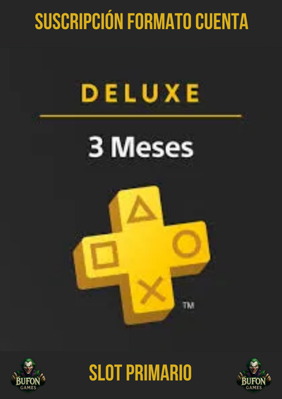 Playstation Plus Deluxe ARGENTINA (3 MESES)